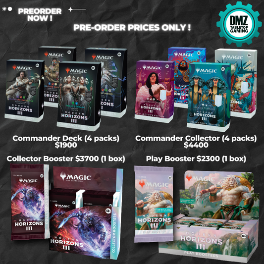 Pre-order prices for Modern Horizons III