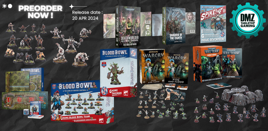 PRE ORDER: Kill team Nightmare, Blood Bowl and Warcry
