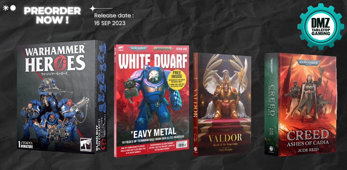 Warhammer Heroes Series Preorder Wholesale Cheap