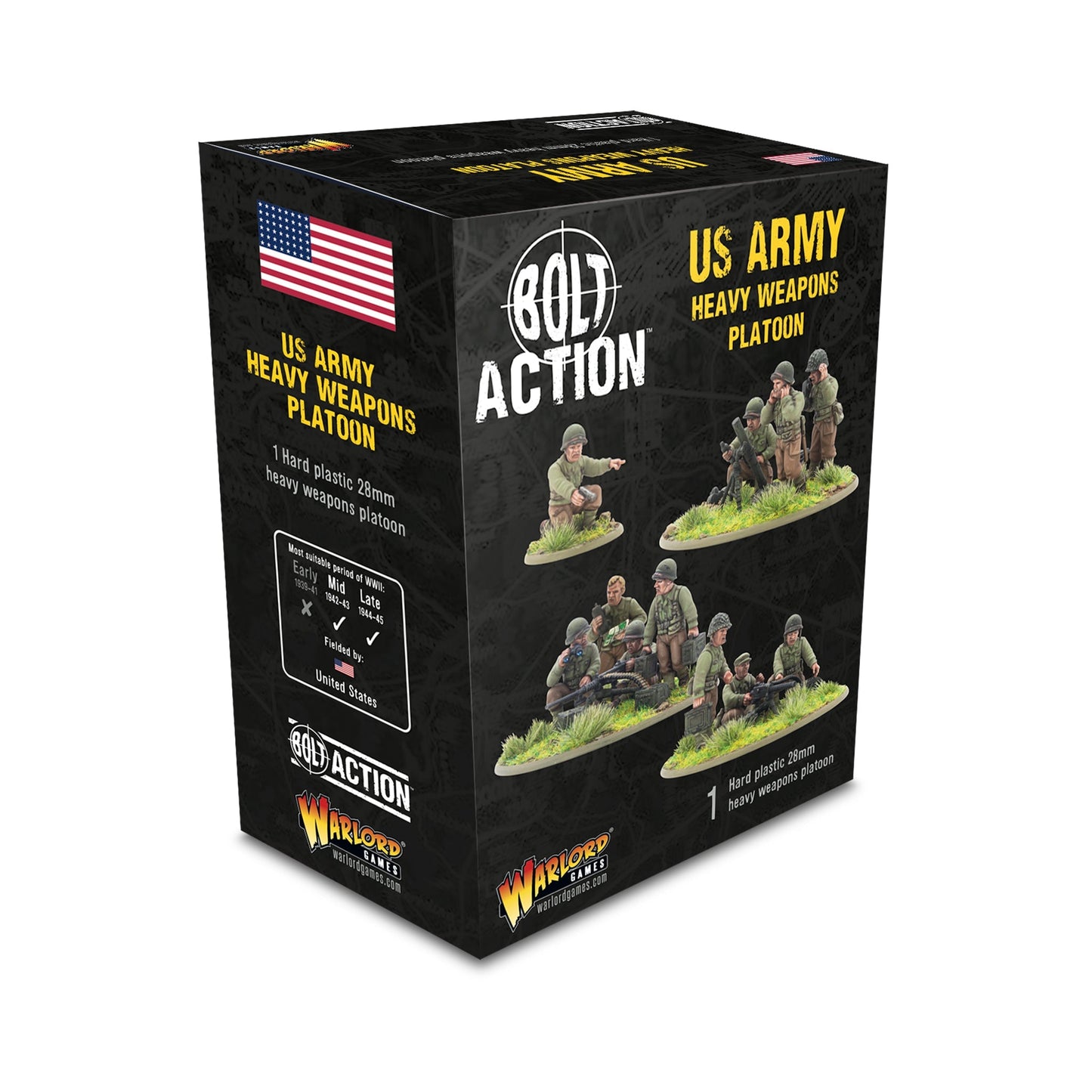 Bolt Action US Heavy weapons platoon (plastic)