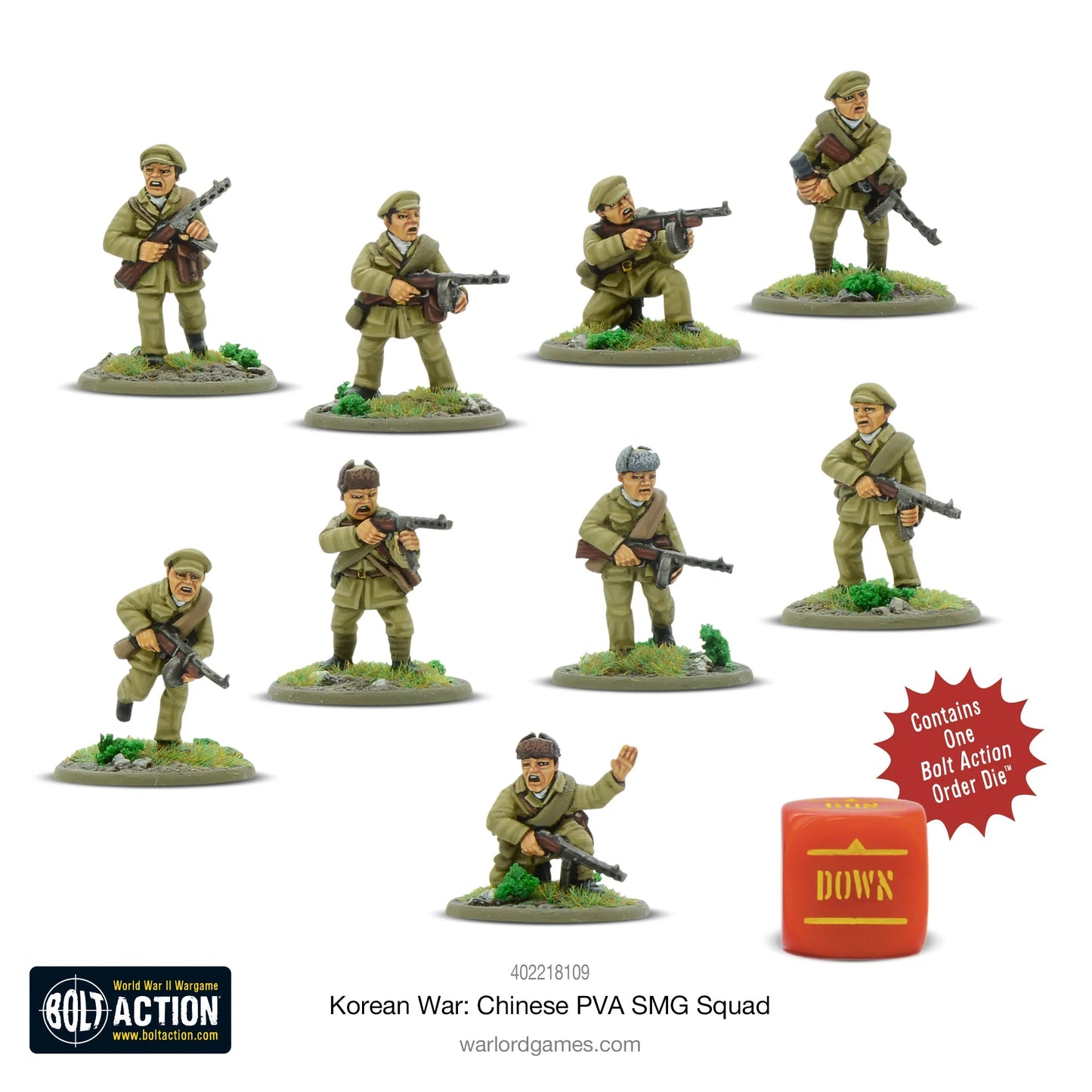 Chinese PVA SMG squad