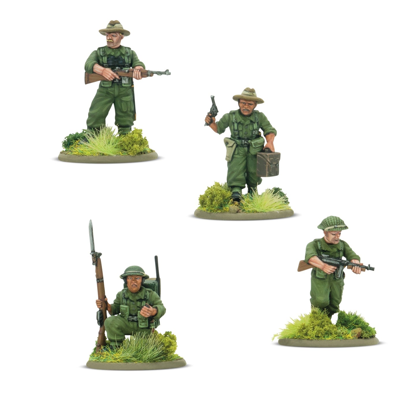 Bolt Action Gurkha HQ