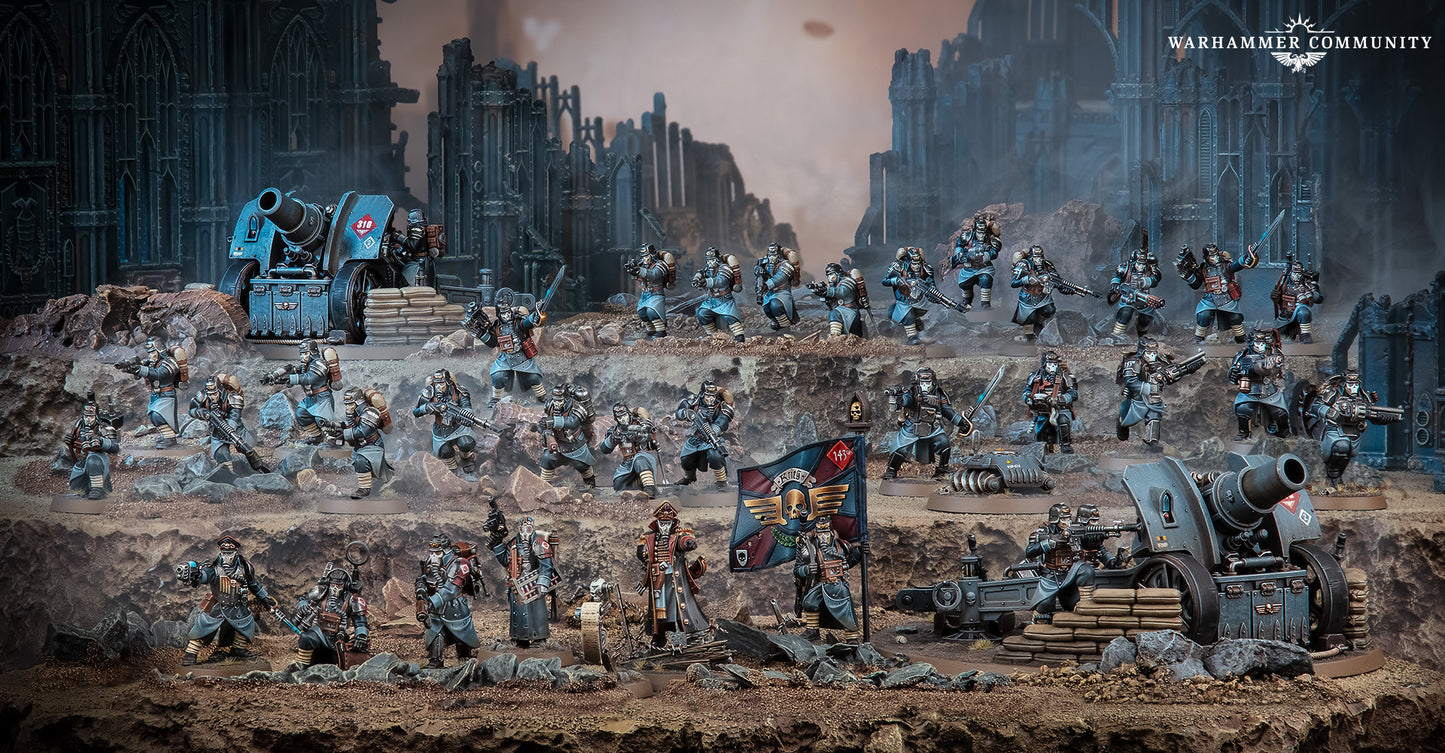 ASTRA MILITARUM: Battleforce Krieg Siege Platoon