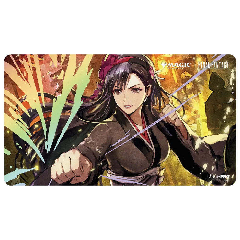 Magic: The Gathering®—Final Fantasy™ Tifa Lockhart Foil Playmat