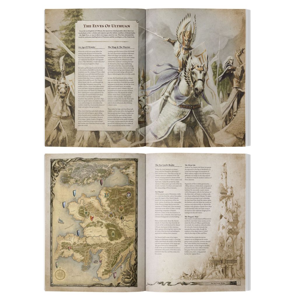 THE OLD WORLD: ARCANE JOURNAL HIGH ELF REALMS