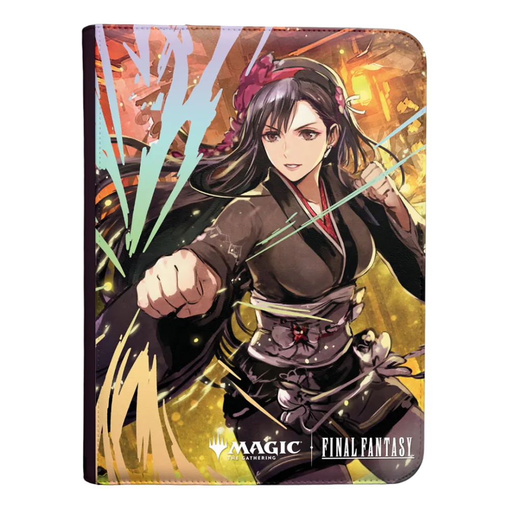 Magic: The Gathering®—Final Fantasy™ Tifa Lockhart 9-Pocket Zippered Premium Pro-Binder®