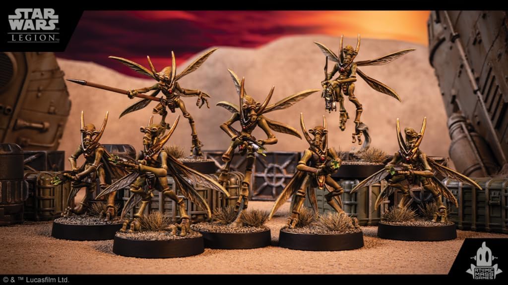 Star Wars Legion: Geonosian Warriors Squad Pack