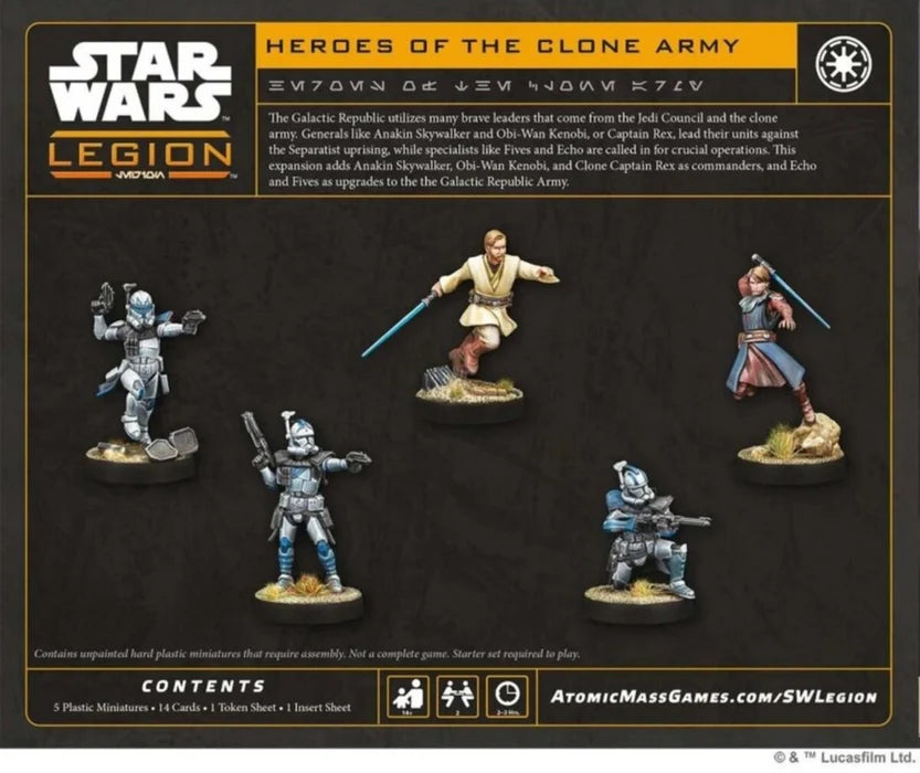 Star Wars Legion: Heroes Of The Clone Army