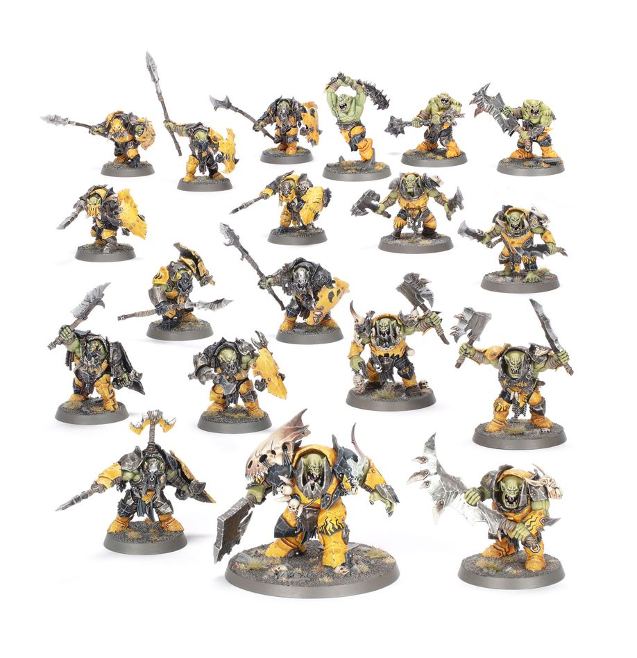SPEARHEAD: Orruk Warclans - Ironjawz Bigmob