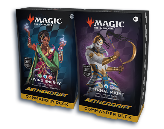 mtg goldfish commander decks MTG: Aetherdrift