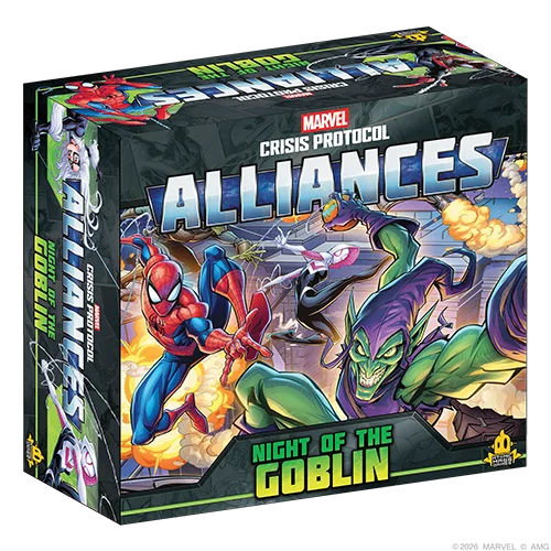 MARVEL CRISIS PROTOCOL: ALLIANCES NIGHT OF THE GOBLIN GAME EXPANSION EN