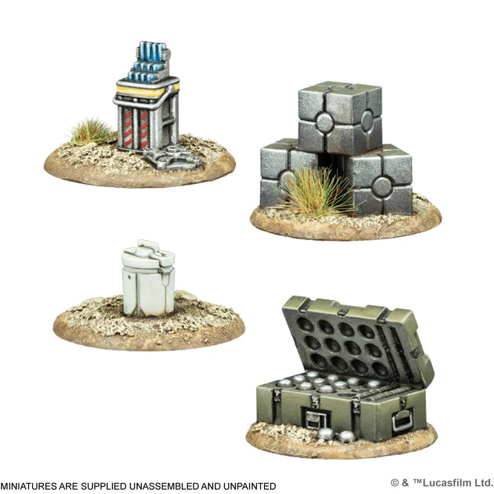 STAR WARS LEGION: 3D OBJECTIVE TOKENS EN