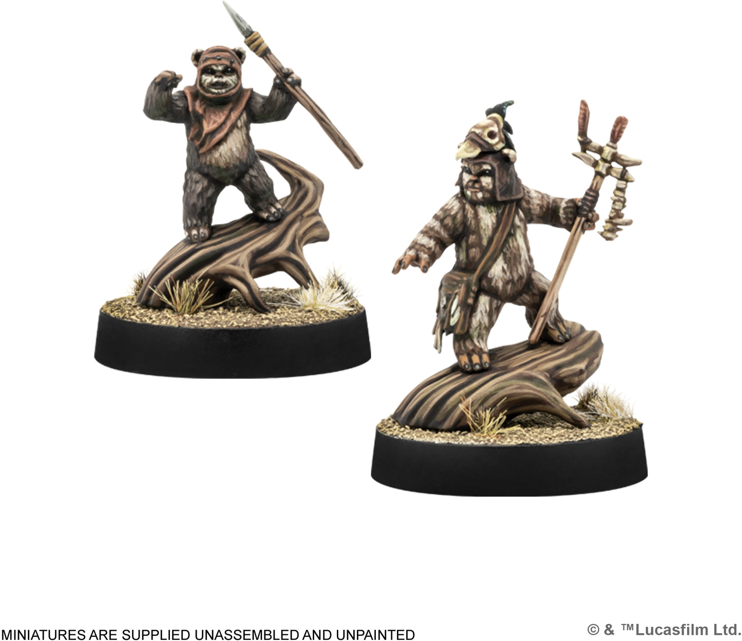 STAR WARS LEGION: LOGRAY & WICKET COMMANDER EXPANSION