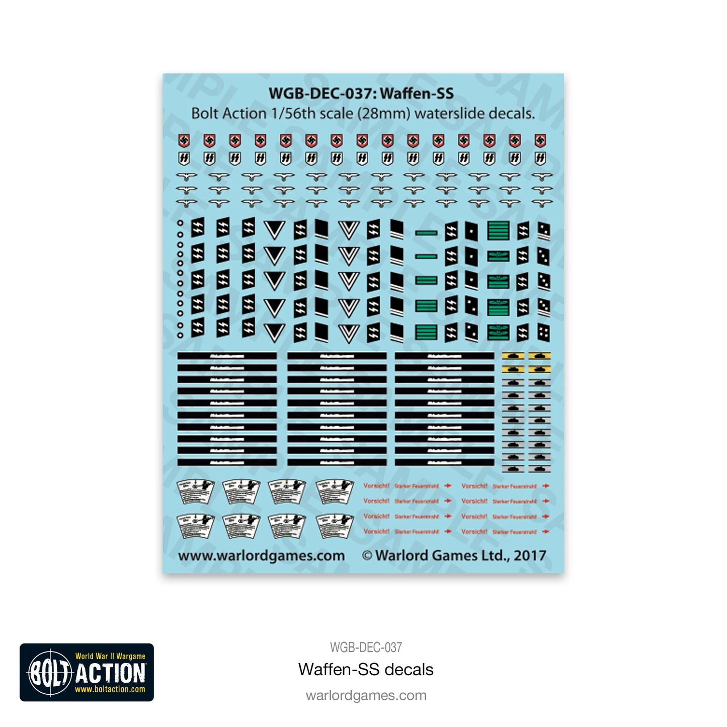 Waffen-SS decals