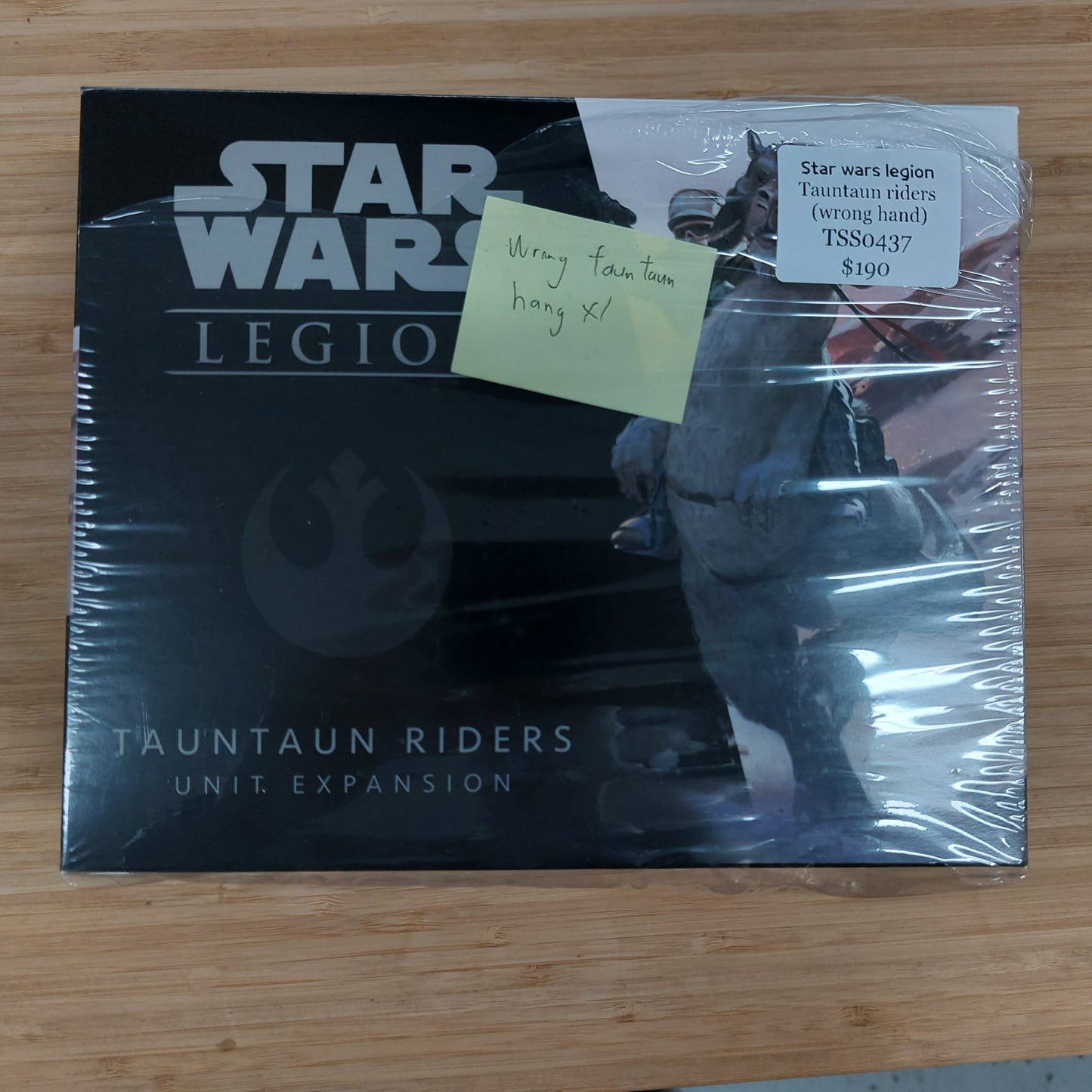 TSS0437 Star wars legion rebels Tauntaun riders (wrong tauntaun hand)
