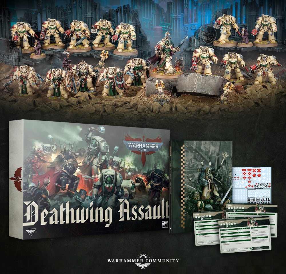 DARK ANGELS Deathwing assault army set