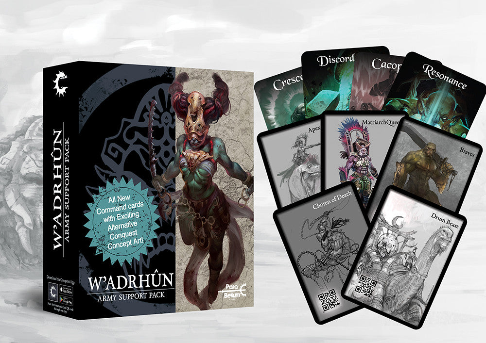 W’adrhŭn: Alternate Art Army Support Pack