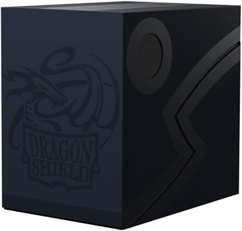 Dragon Shield Double Shell Box - Midnight Blue & Black - AT-30656