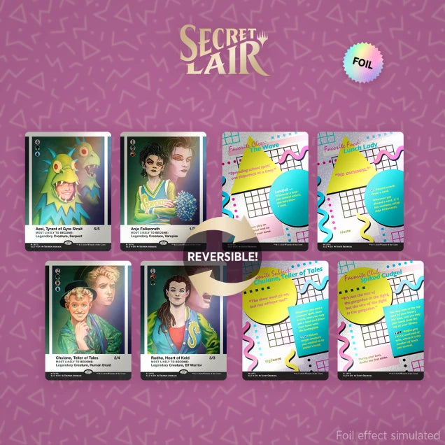 TSS0623 MTG Secret Lair - Secret Lair High: Class of '87 (Trad. Foil)