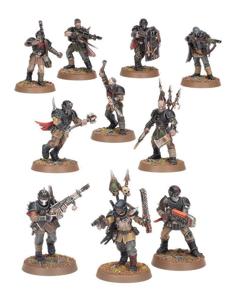 CHAOS SPACE MARINES: TRAITOR GUARDSMEN SQUAD