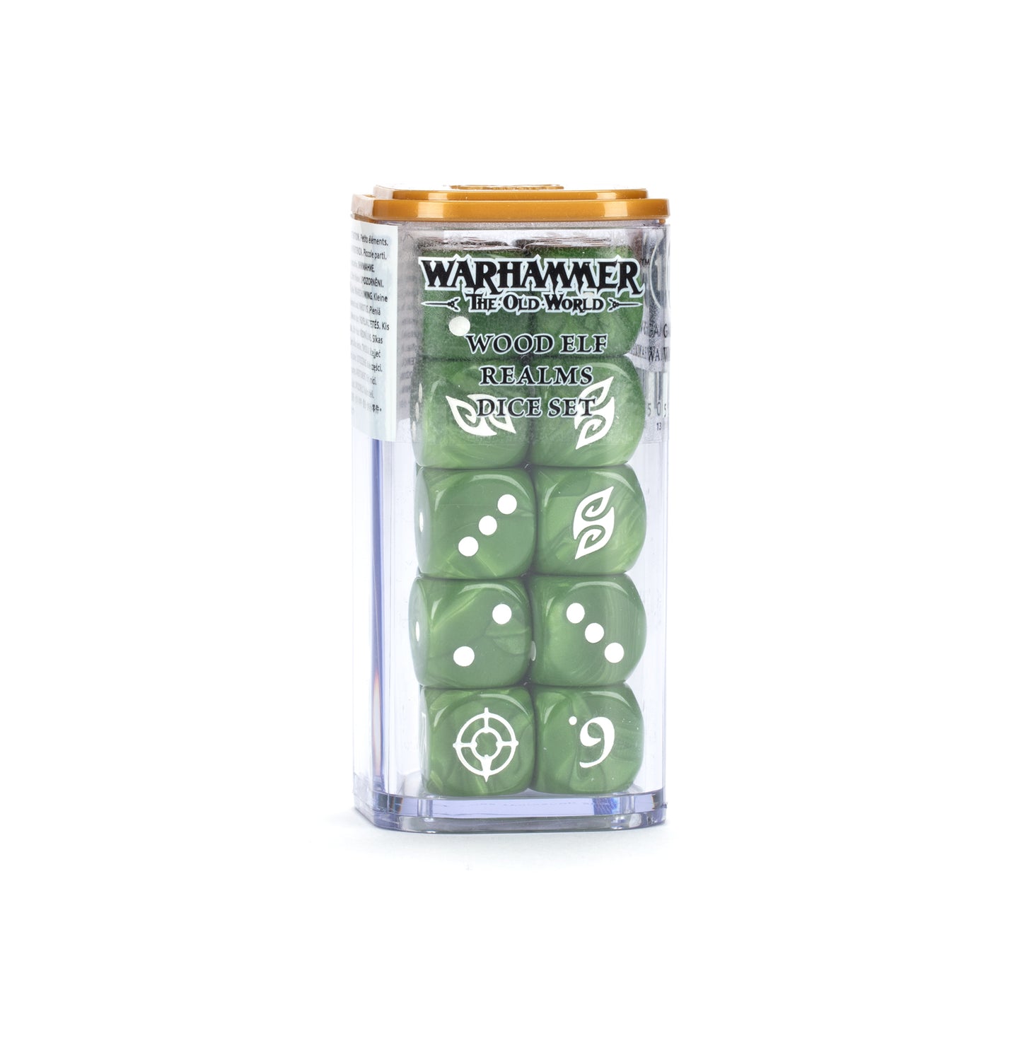 THE OLD WORLD: WOOD ELF REALMS DICE - 2025 Ver.
