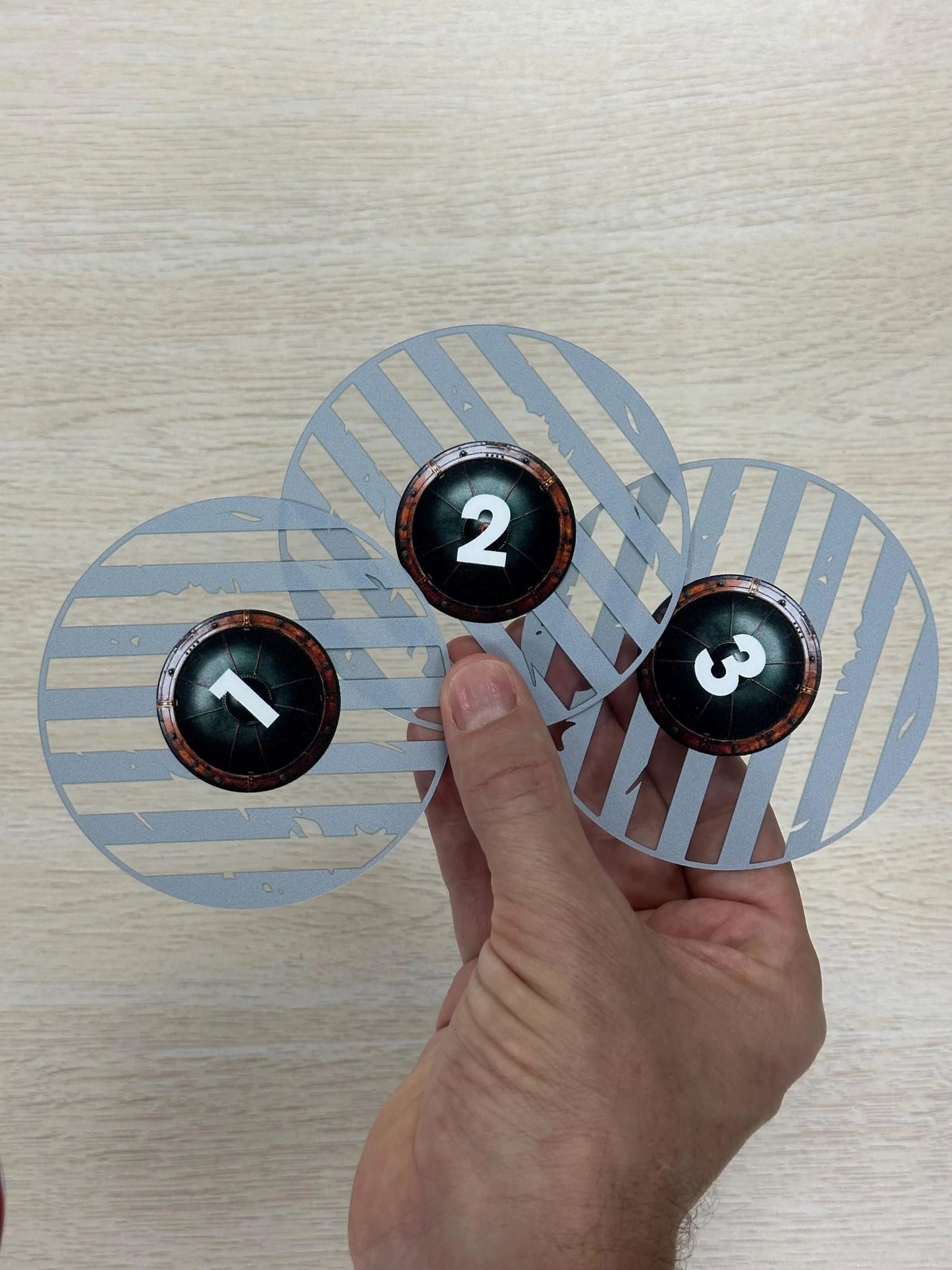 Complete Token Set with Objective Markers