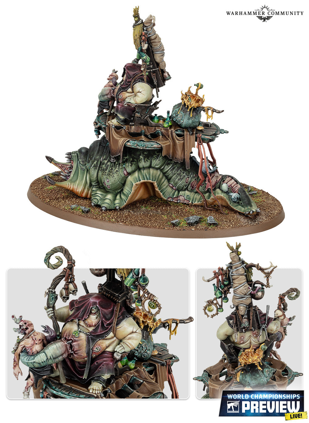 Maggotkin of Nurgle: Festus The Leechlord