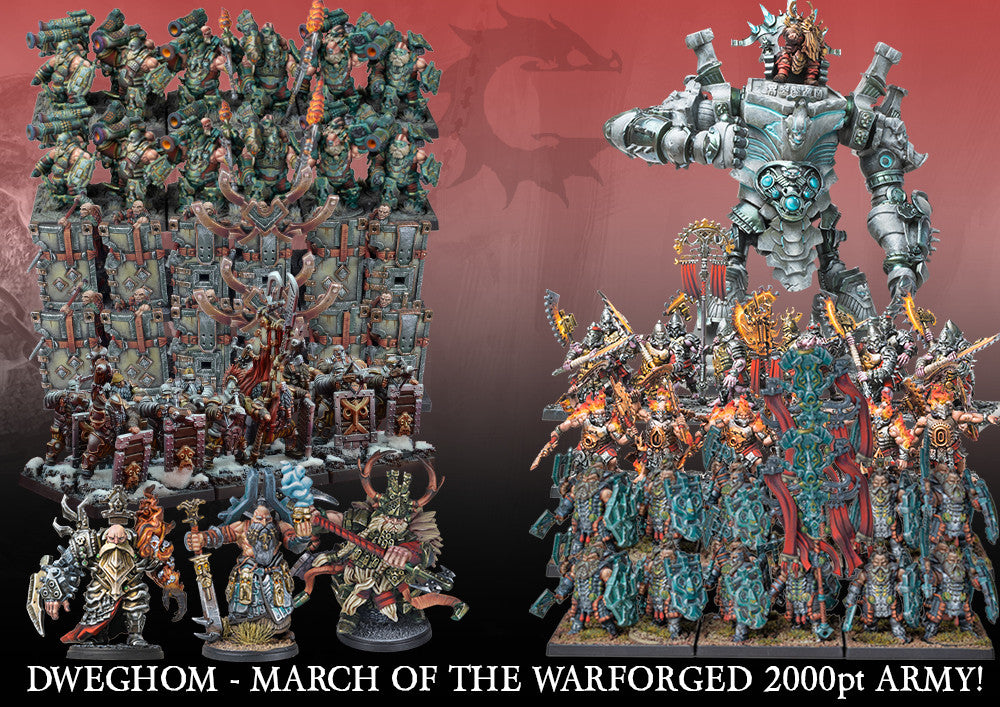 Dweghom March of the Warfoged 2000pt Army