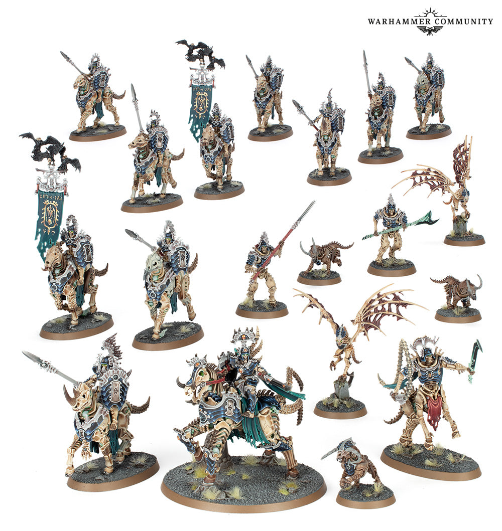SPEARHEAD: OSSIARCH BONEREAPERS Kavalos Vanguard (2026 version)