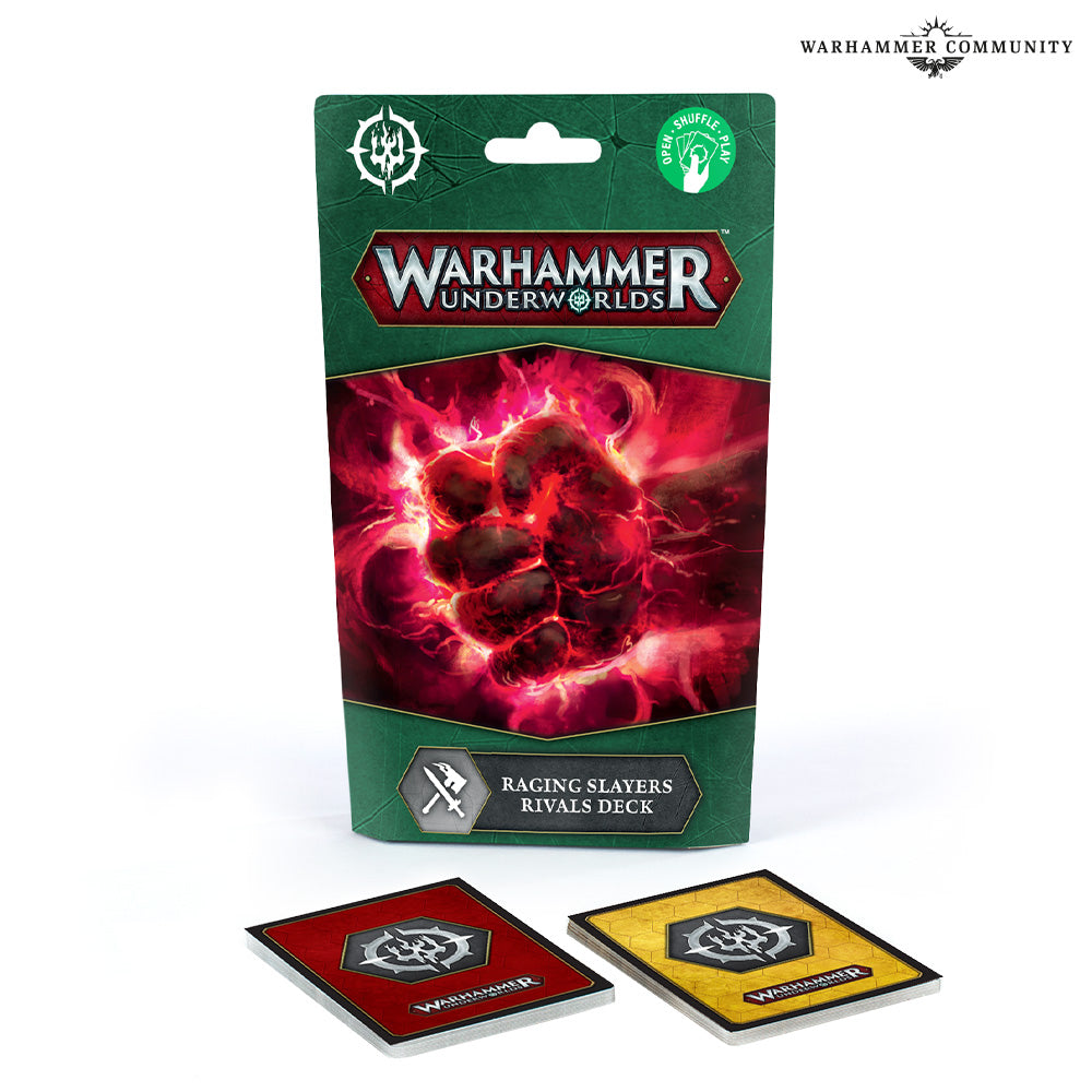 WARHAMMER UNDERWORLDS: RAGING SLAYERS RIVALS DECK (ENG) (2025 version)