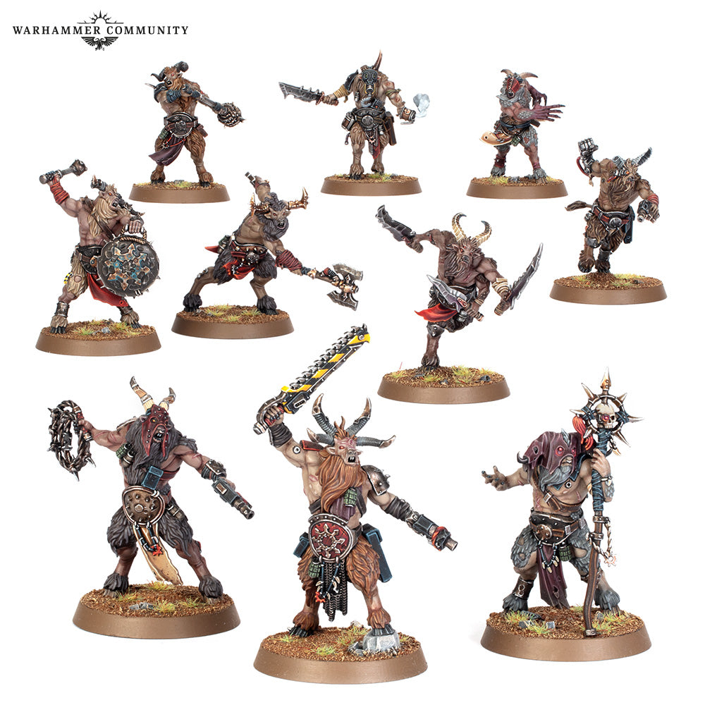 Chaos Space Marines: Fellgor Beastmen