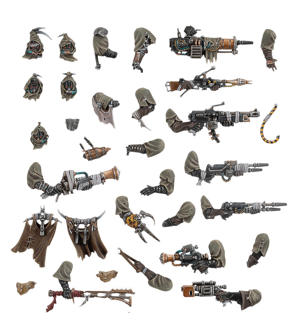 NECROMUNDA: ASH WASTE NOMADS WEAPONS & UPGRADES