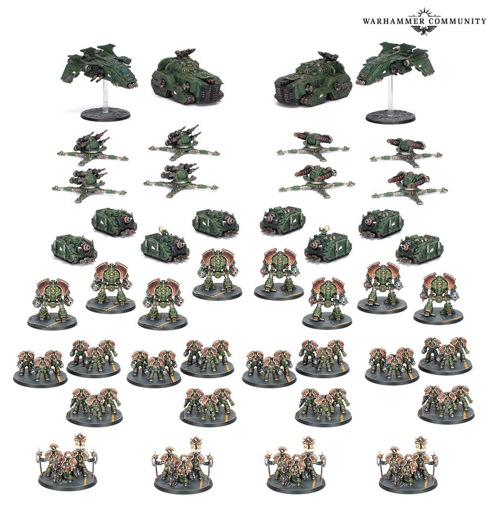 Legions Imperialis: Legions Astartes: Saturnine Battle Group