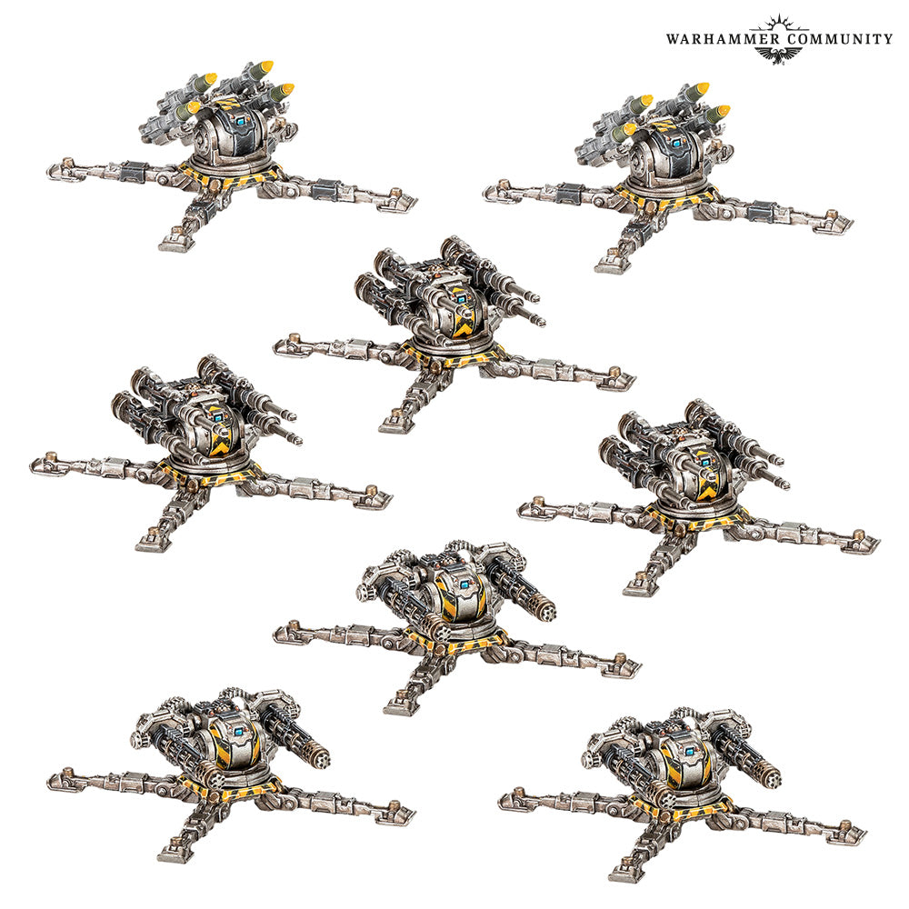 Legions Imperialis: Araknae Weapons Platform Batteries