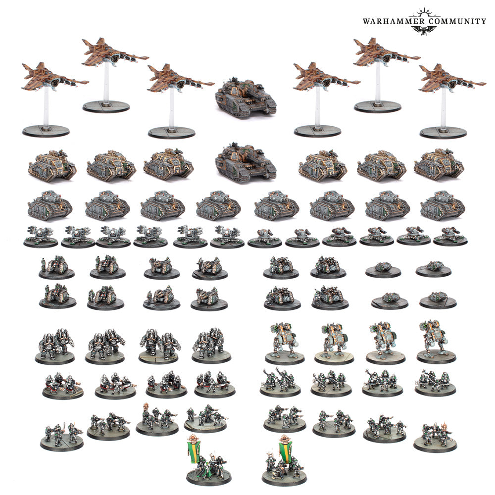 Legions Imperialis: Solar Auxilia Combined Arms Battle Group
