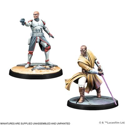 Star Wars Shatterpoint: THIS PARTY'S OVER MACE WINDU SQUAD PACK