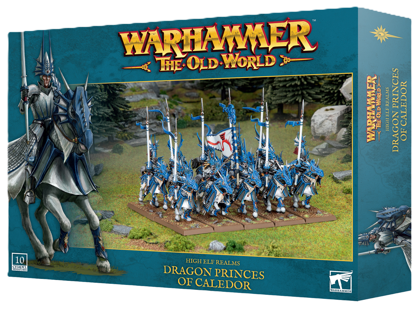 HIGH ELF REALMS:DRAGON PRINCES OF CALEDOR