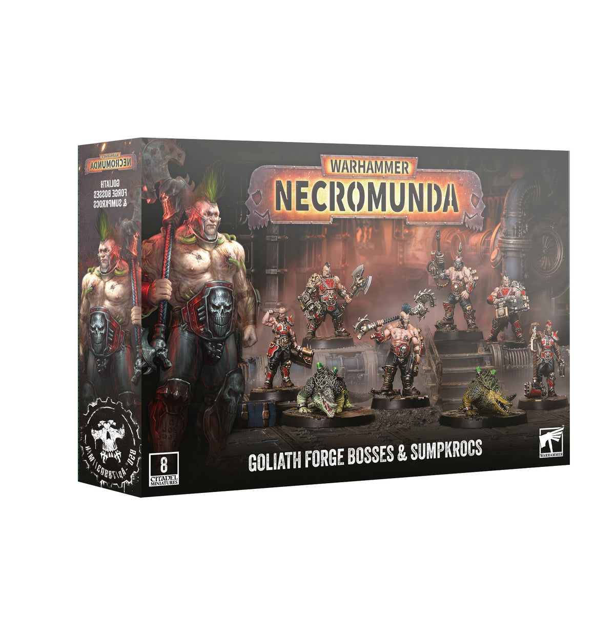 Necromunda: Goliath Forge Bosses & Sumpkrocs