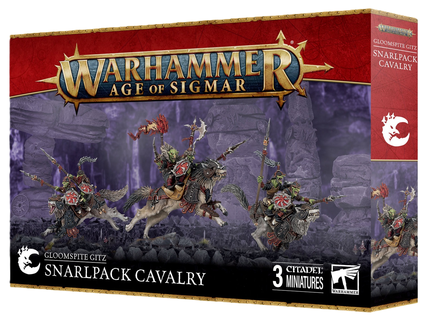AOS GLOOSMPITE GITZ: SNARLPACK CAVALRY