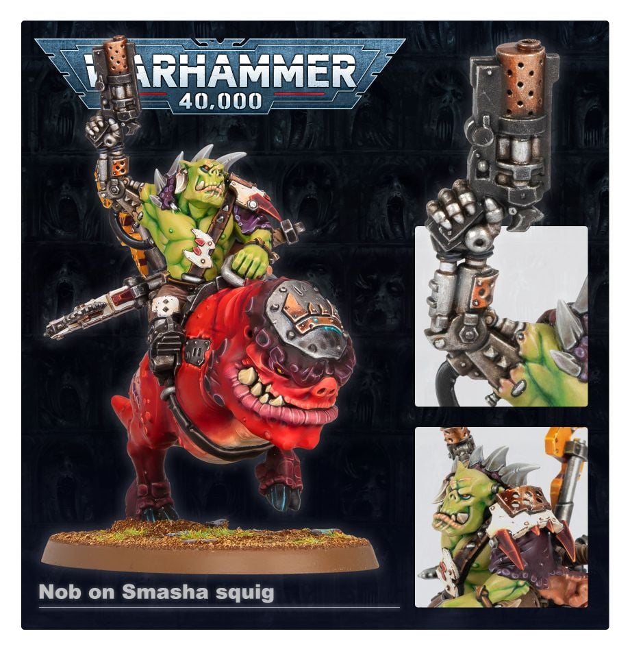 ORKS: Squighog Boyz