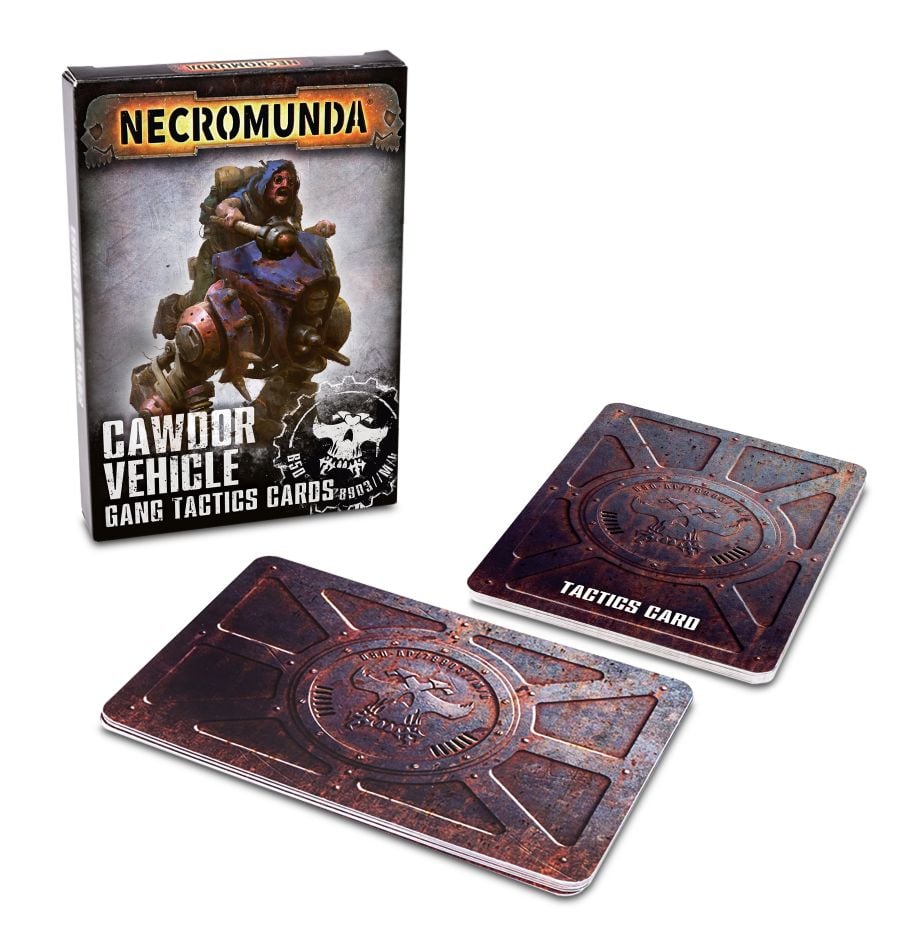 (Available while stock last) NECROMUNDA: CAWDOR VEHICLE TACTICS CARDS