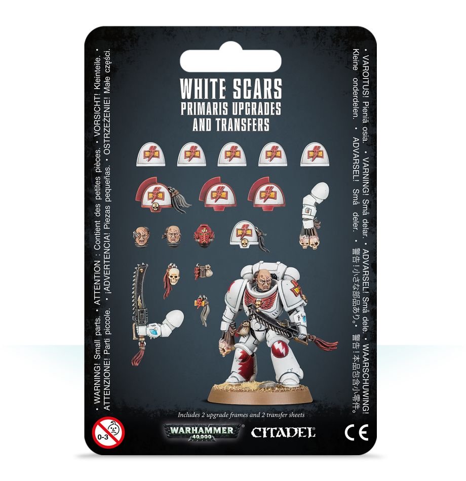 (WEBEX) WHITE SCARS PRIMARIS UPGRADES & TRANSFERS
