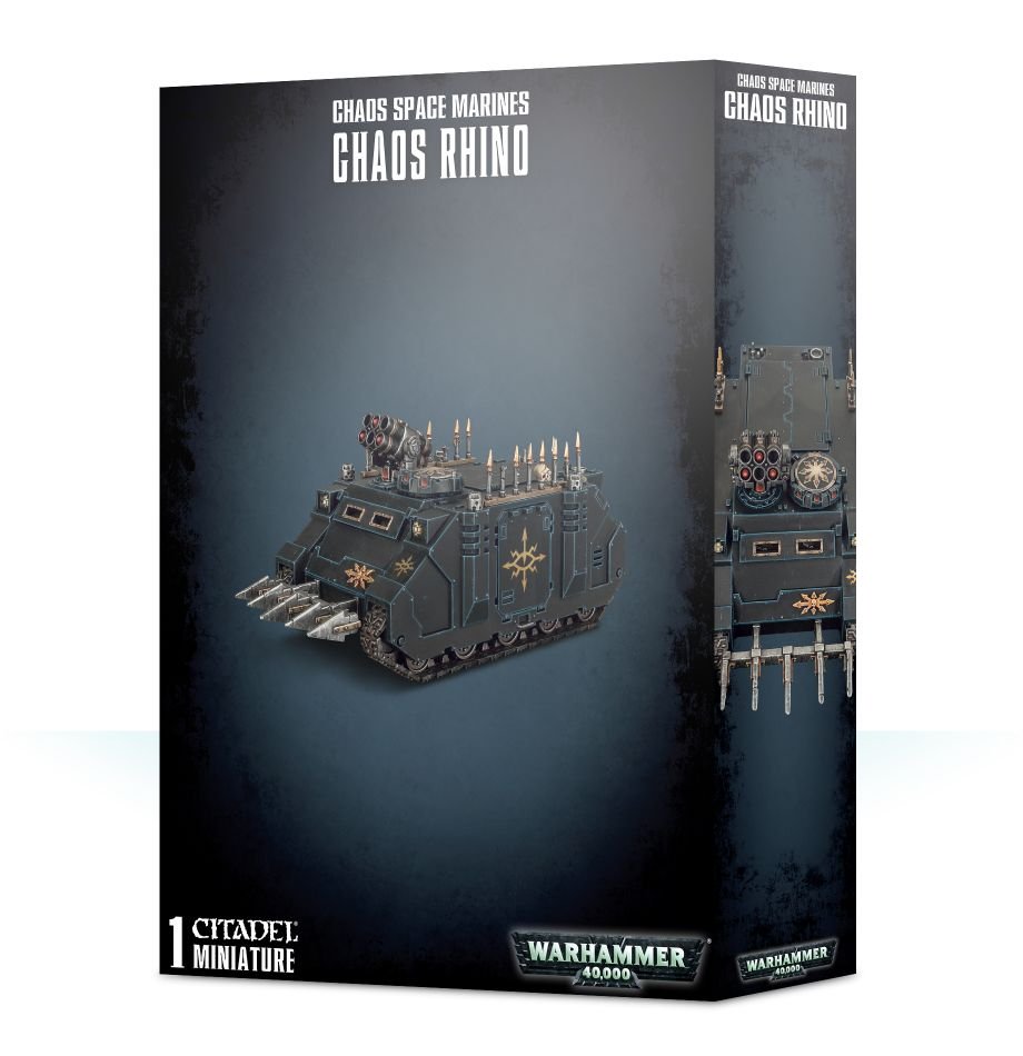 CHAOS SPACE MARINES: Chaos Rhino