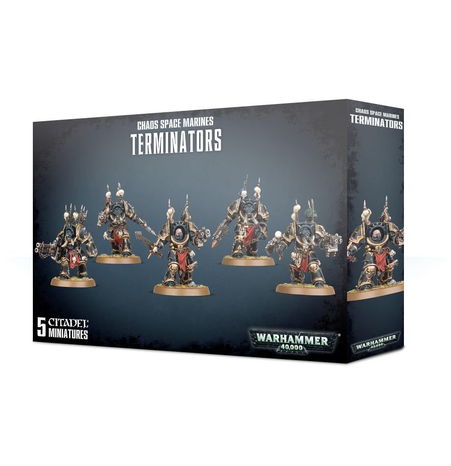 CHAOS SPACE MARINES: TERMINATORS