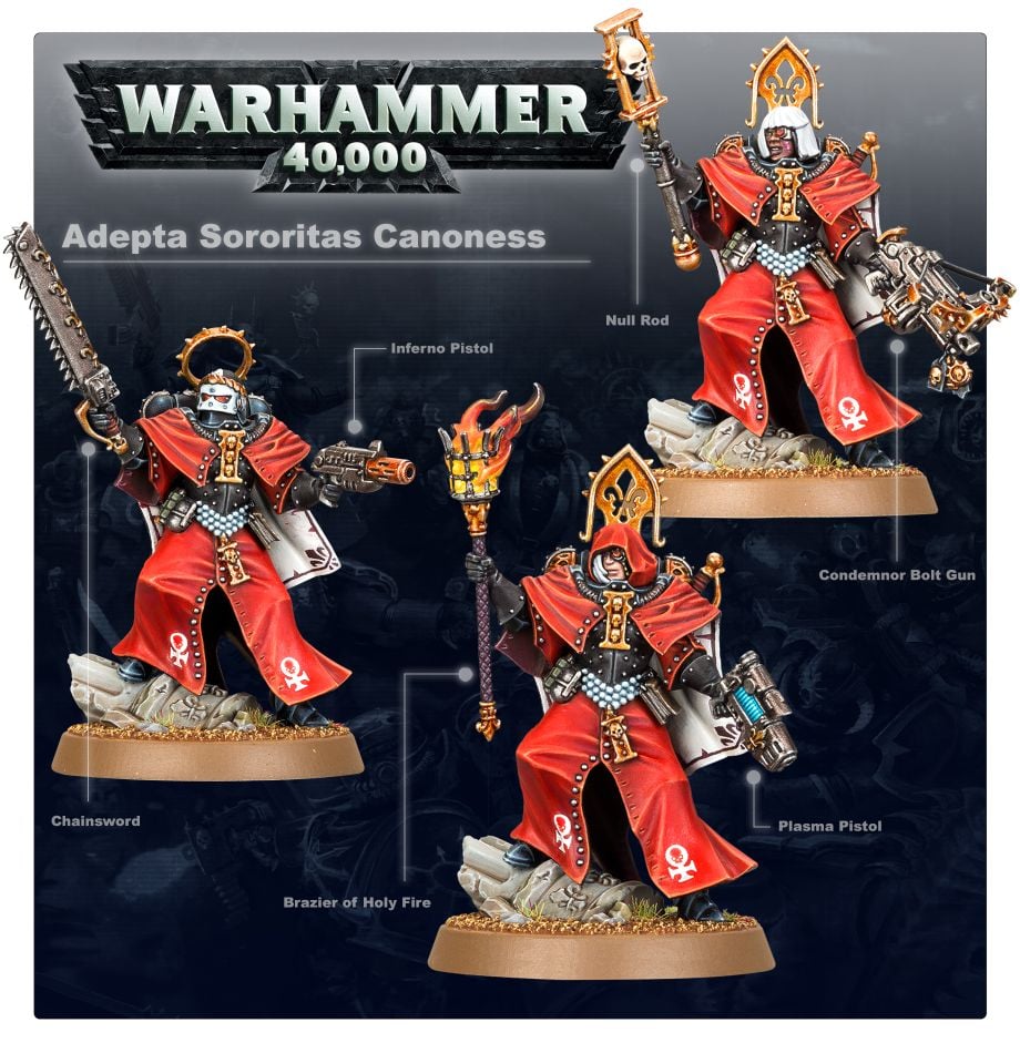 ADEPTA SORORITAS Canoness