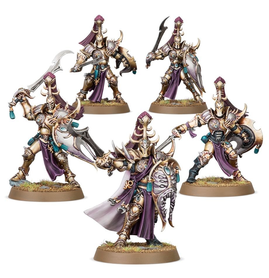 AOS HEDONITES OF SLAANESH : MYRMIDESH PAINBRINGERS