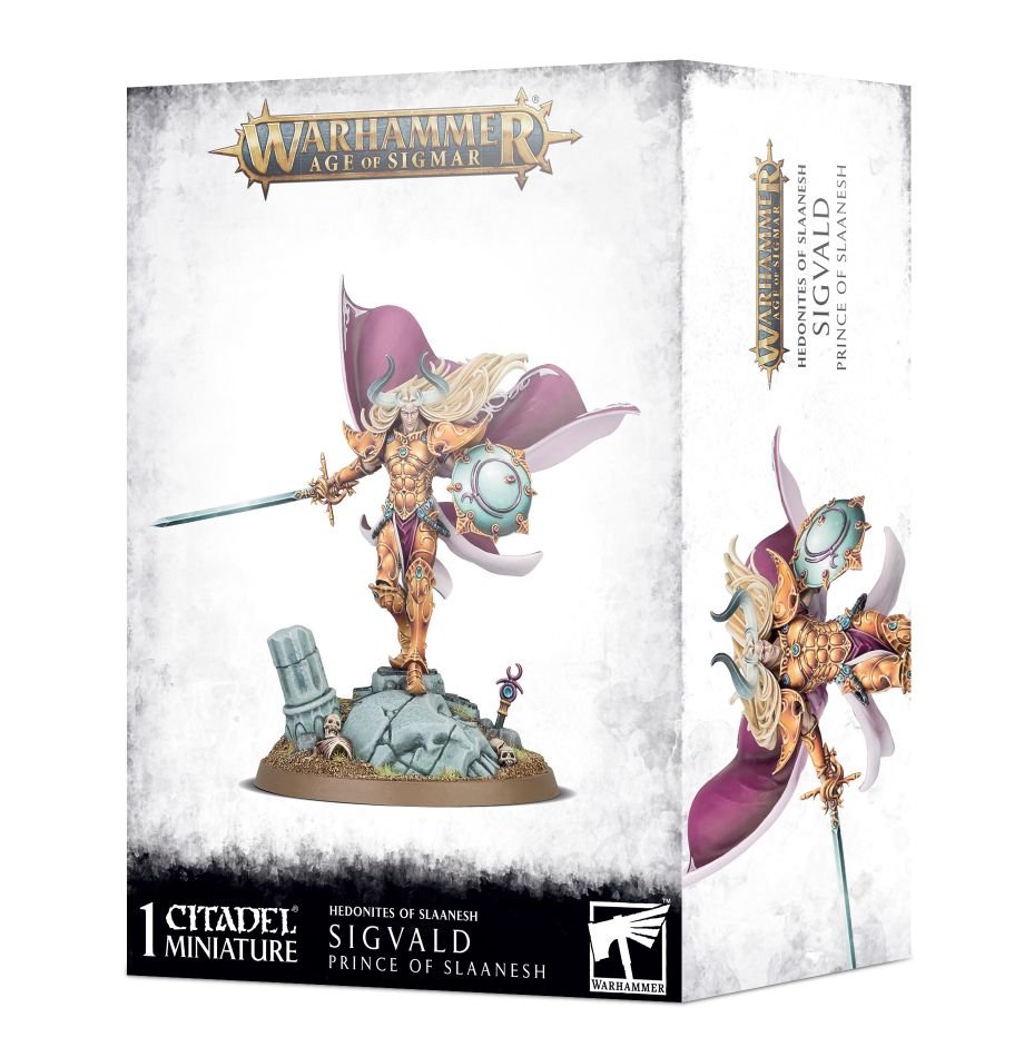 AOS HEDONITES OF SLAANESH : Sigvald Prince of Slaanesh