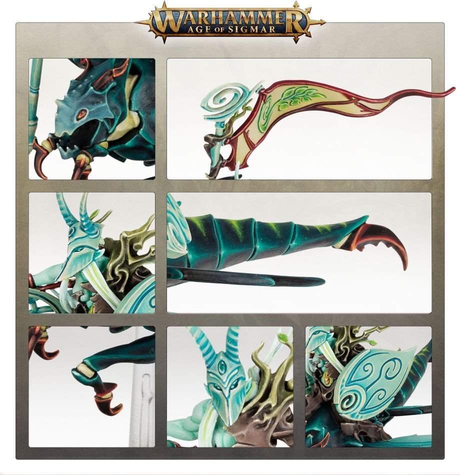 AOS SYLVANETH Spiterider Lancers