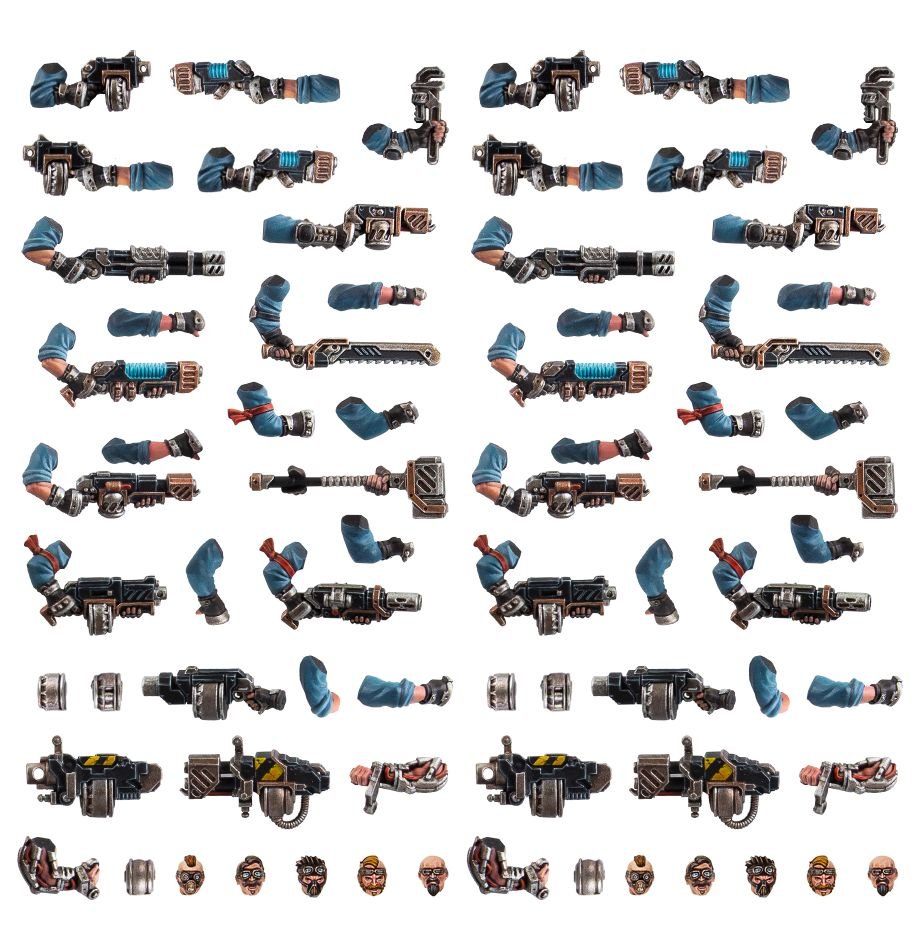 NECROMUNDA Orlock Weapons Upgrades