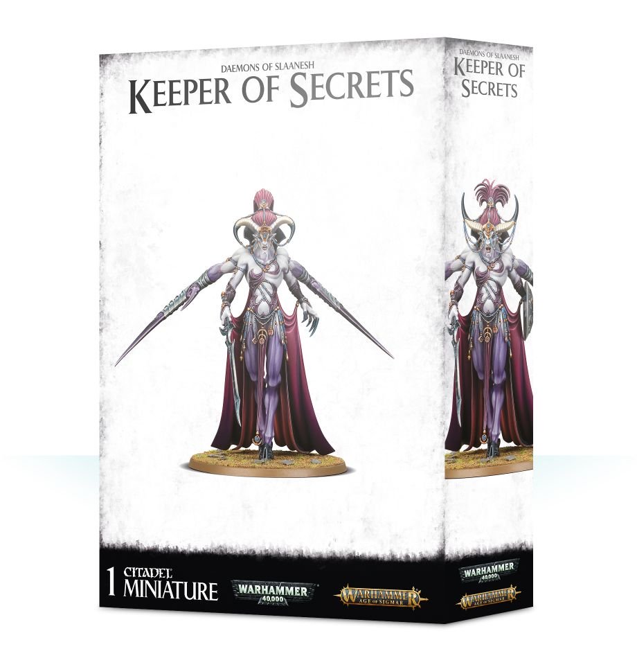 AOS DAEMONS OF SLAANESH KEEPER OF SECRETS